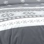 Voir la diapositive 3 : STOF Housse de couette 240x220 MALLEVAL + 2 taies coton 57 fils