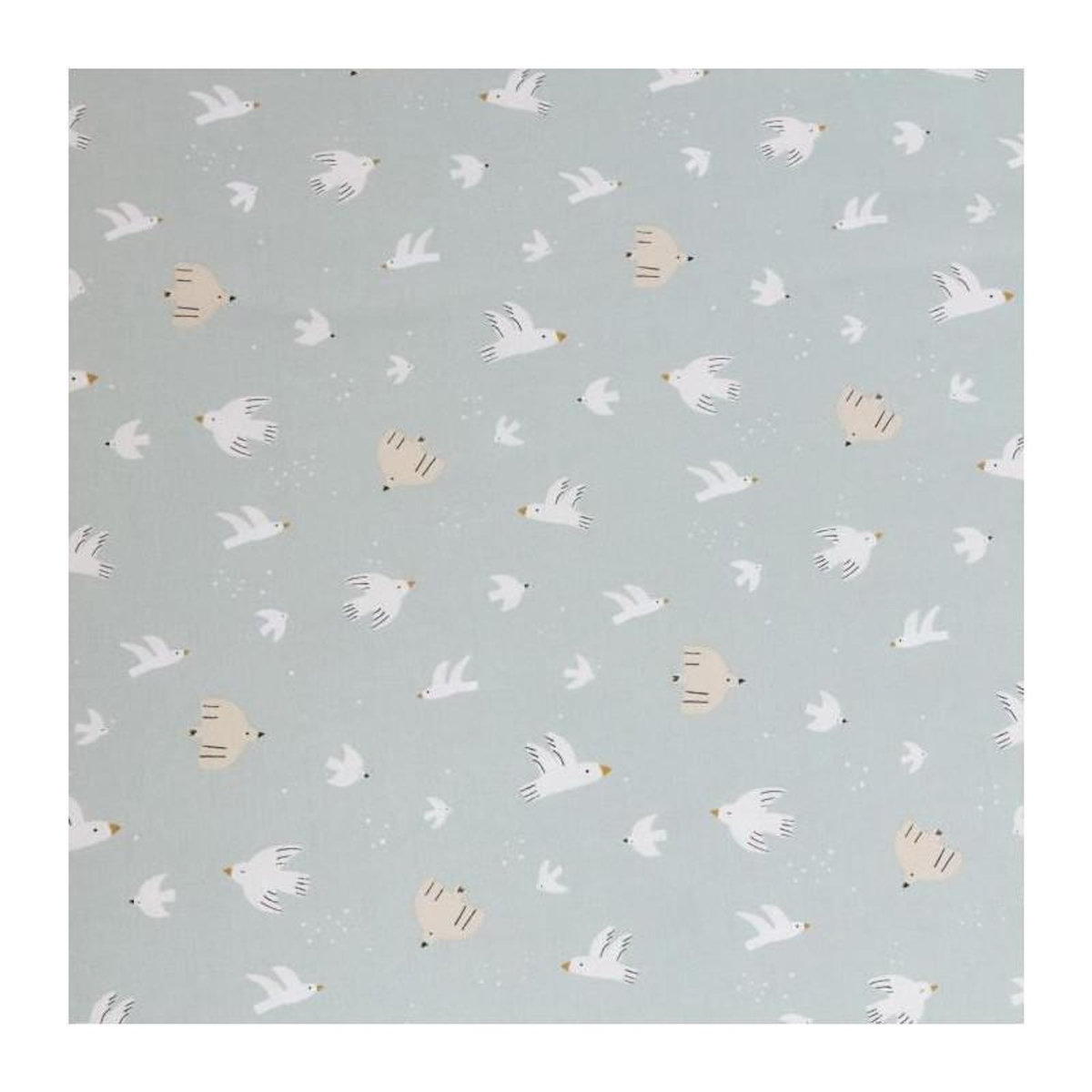 TINEO Matelas nomade Over the sea - 120 x 60 x 4 cm - Bleu - TINEO