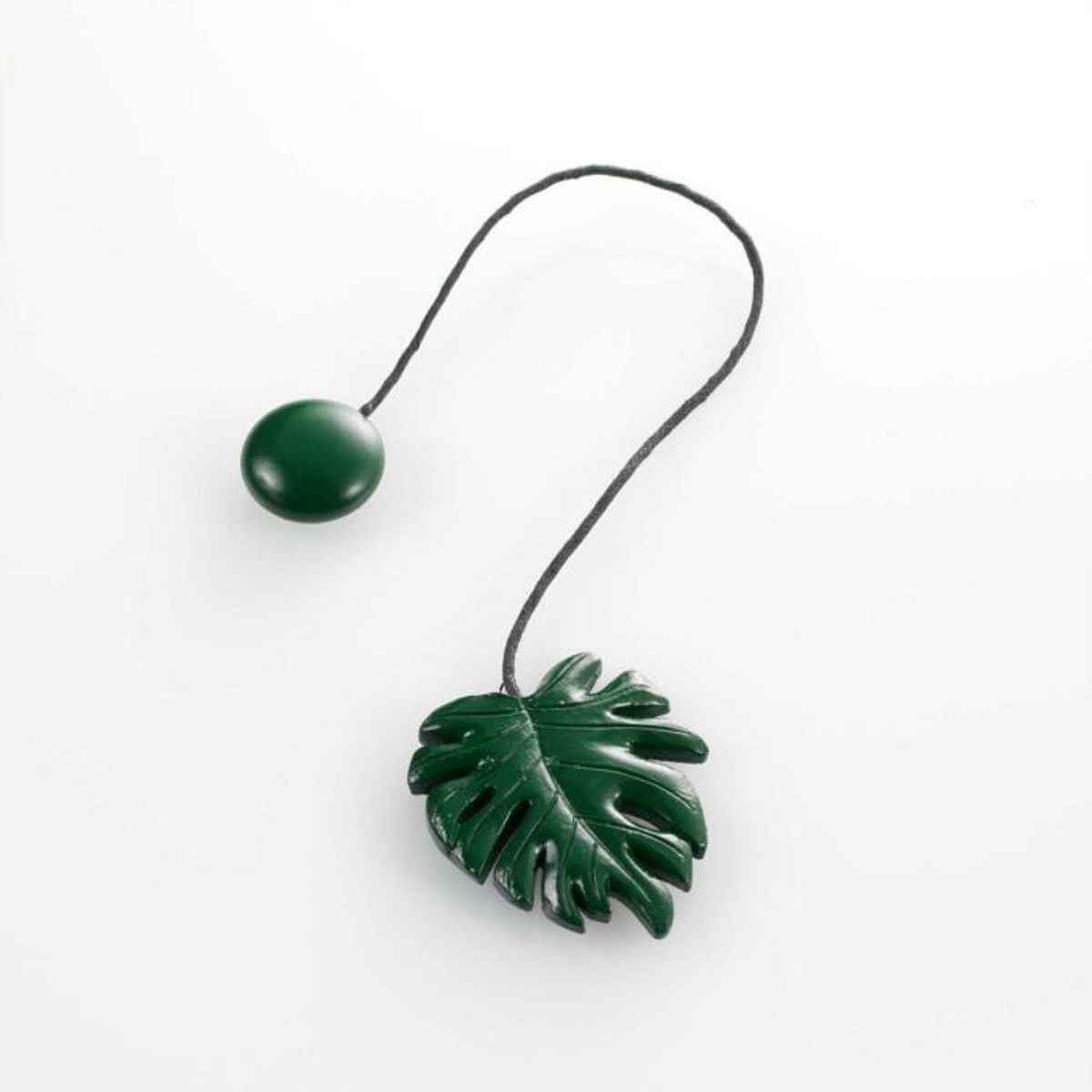 Paris Prix Embrasse de Rideau Aimantée  Fossilia  33cm Vert