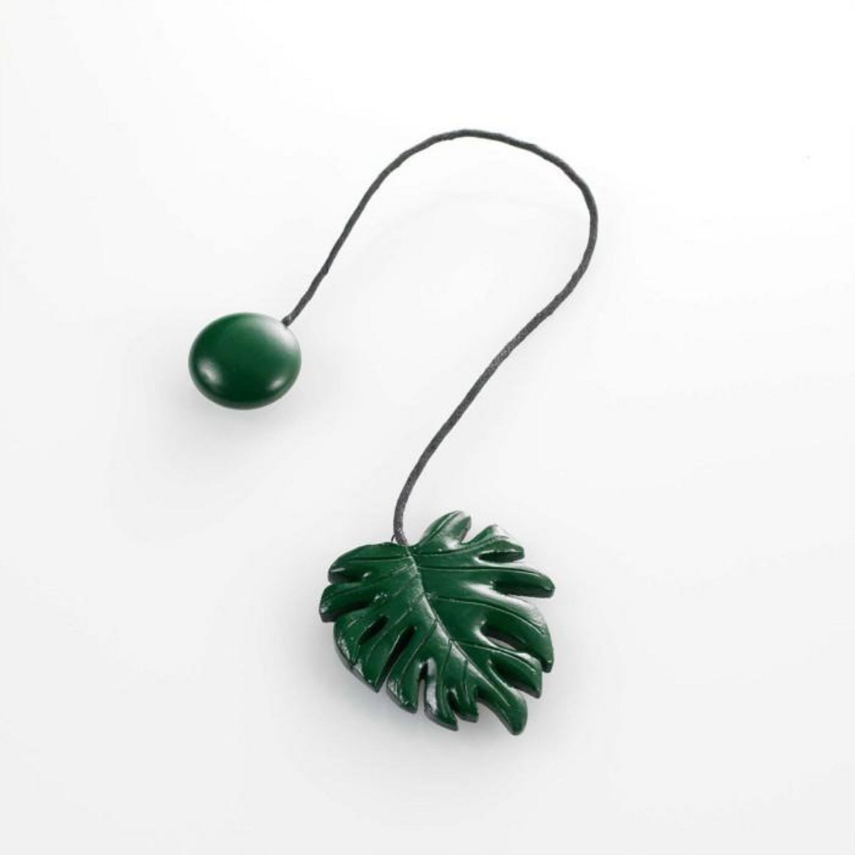 Paris Prix Embrasse de Rideau Aimantée  Fossilia  33cm Vert