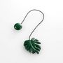 Voir la diapositive 2 : Paris Prix Embrasse de Rideau Aimantée  Fossilia  33cm Vert