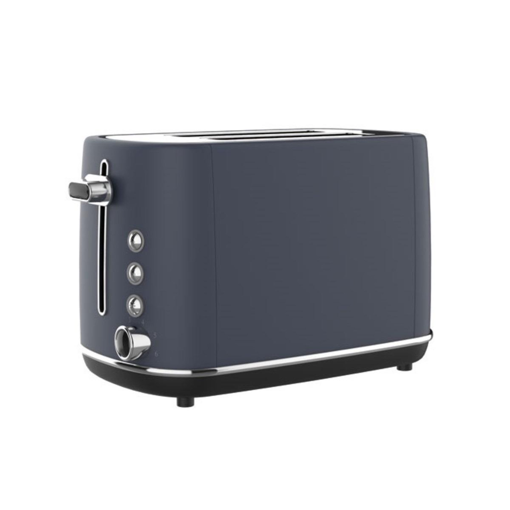 Voir la diapositive 1 : Terraillon Grille pains 2 fentes 1550w bleu nuit - 15437
