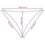 Voir la diapositive 6 : VIDAXL Voile de parasol tissu oxford triangulaire anthracite