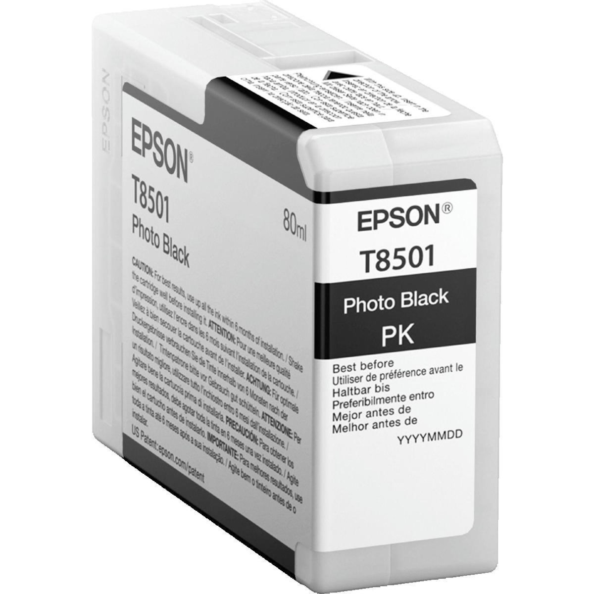 Epson Cartouche d'encre Epson T8501 Photo noir Original