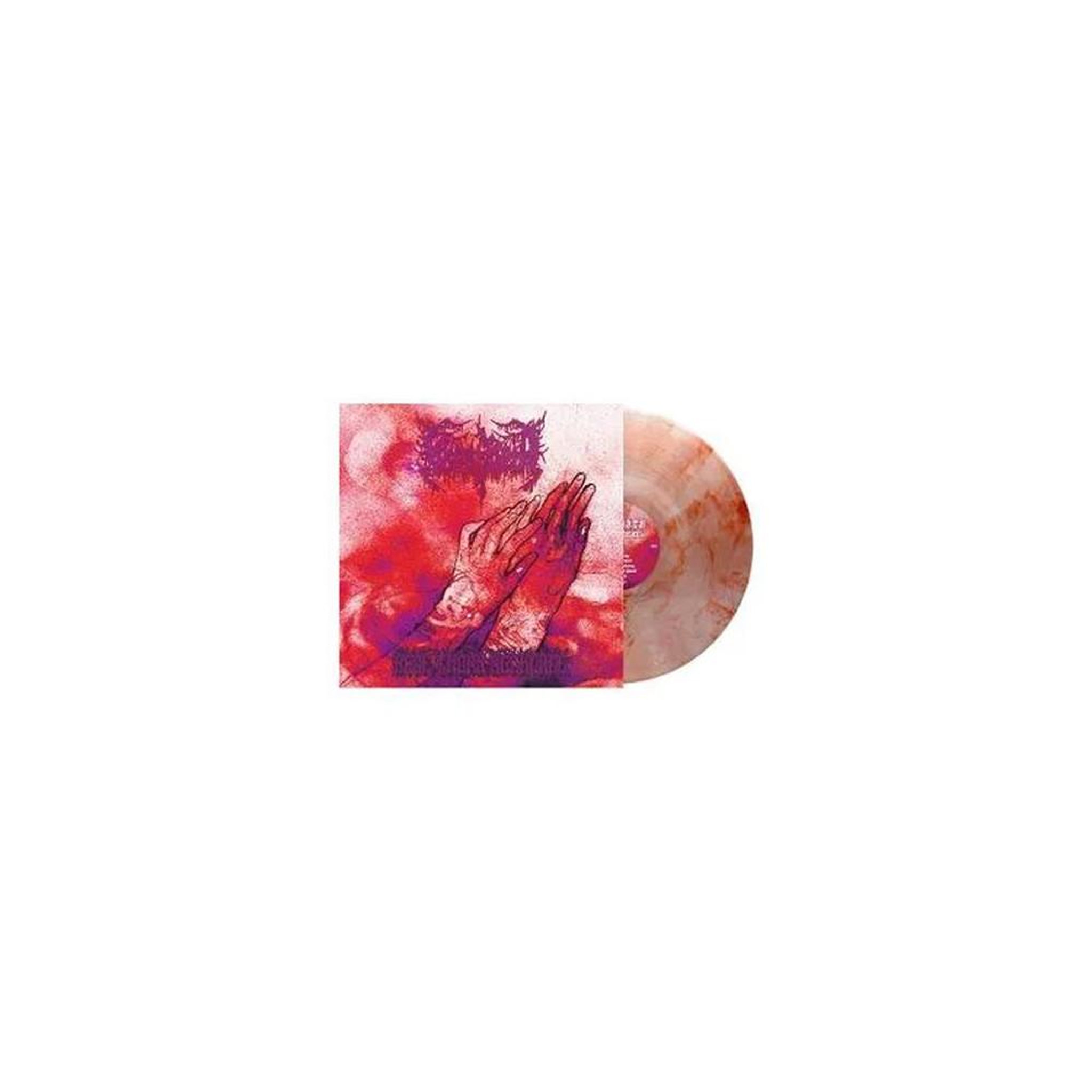 Vinyle 33 rpm ghost bath rose thorn necklace édition couleur marbrée, 1 disque