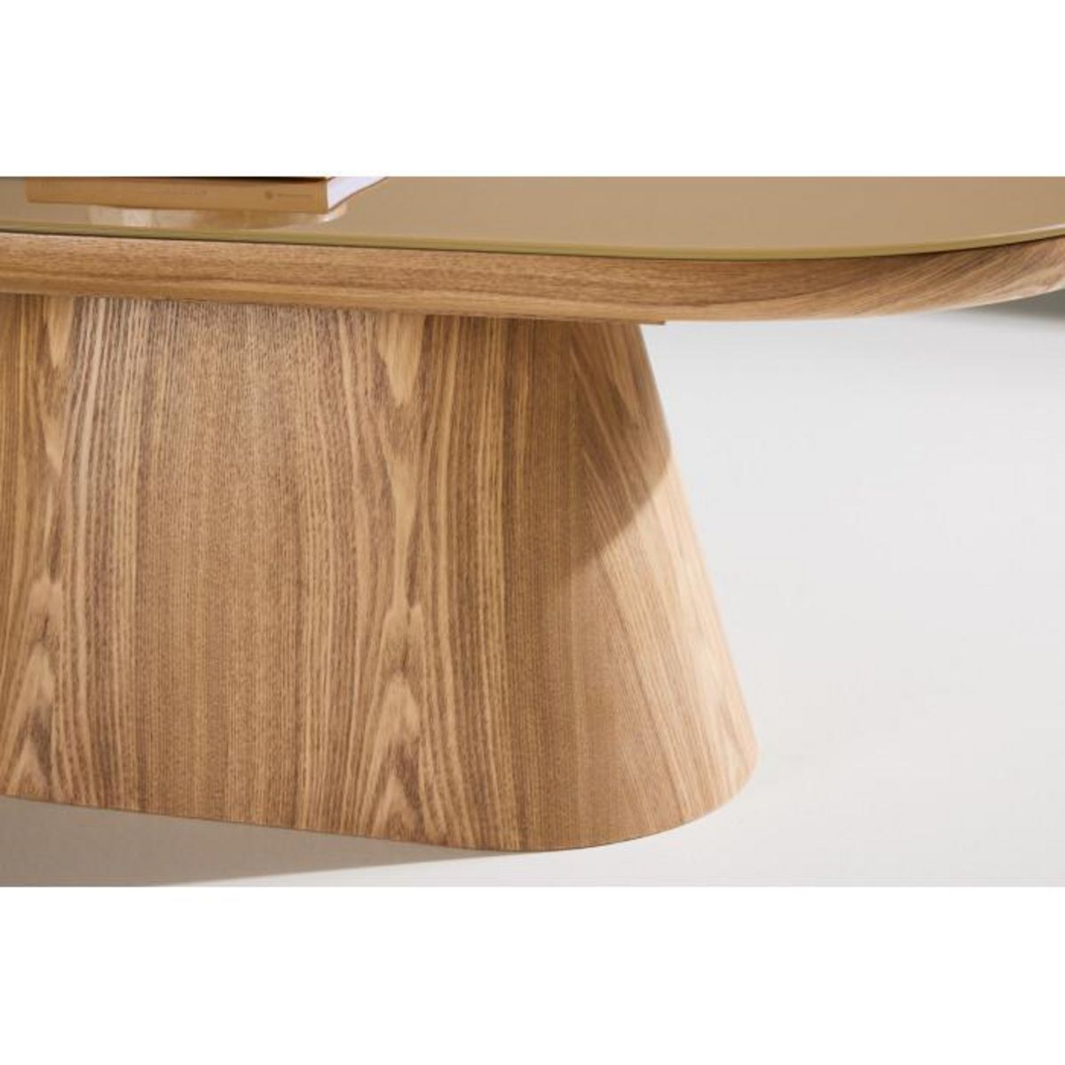 Paris Prix Table Basse en Verre  Castor  120cm Naturel