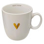Voir la diapositive 2 : SECRET DE GOURMET Lot de 6 Mugs en Céramique  The Floral  30cl Blanc