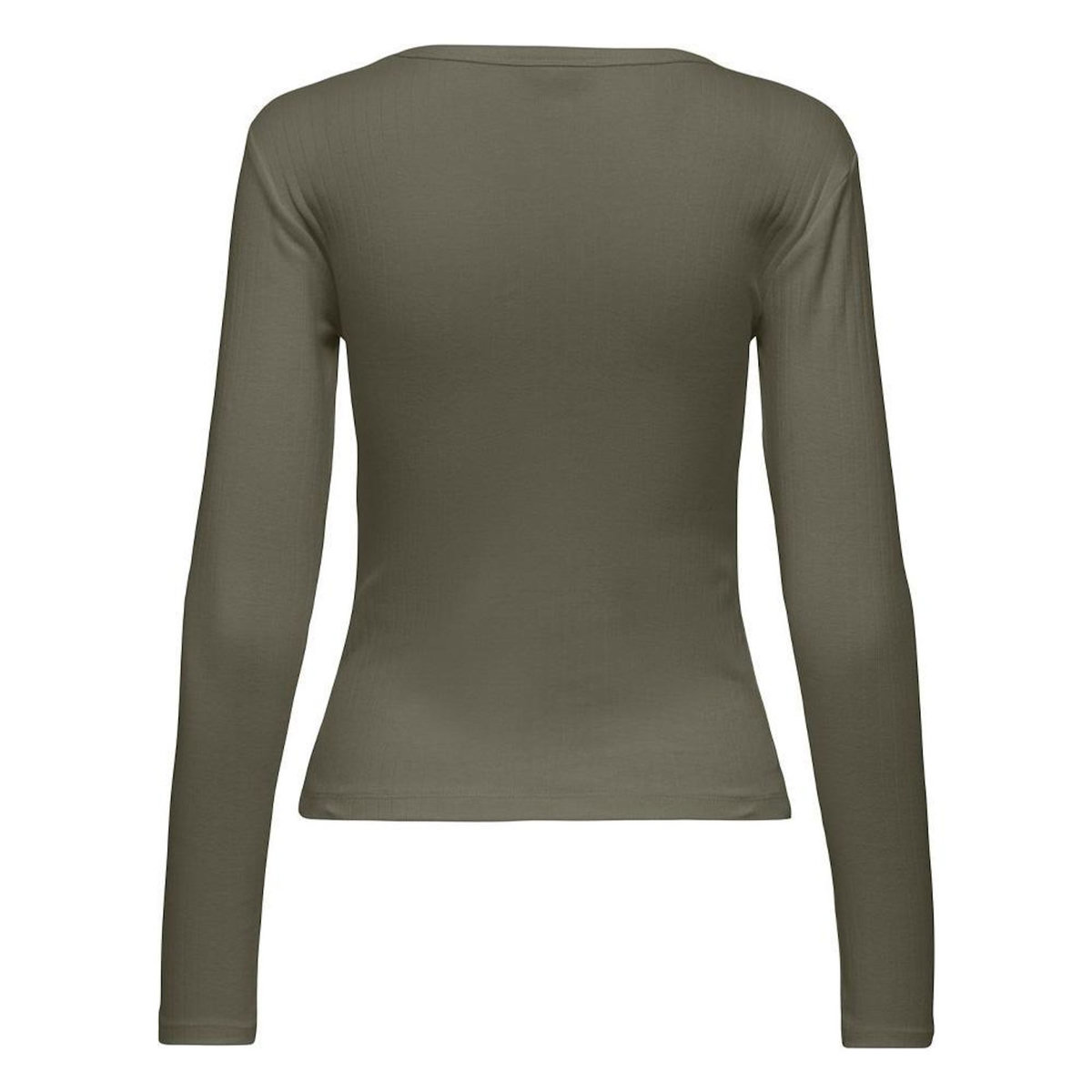 JACQUELINE DE YONG T-Shirt Manches Longues Kaki Femme JDY Vaya