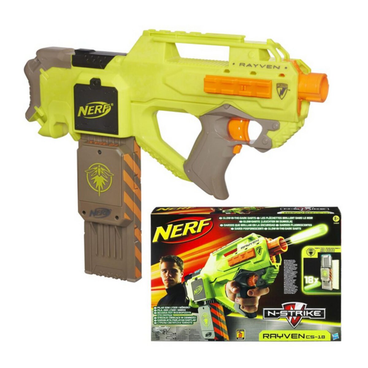 NERF Pistolet Nerf Elite Rayven