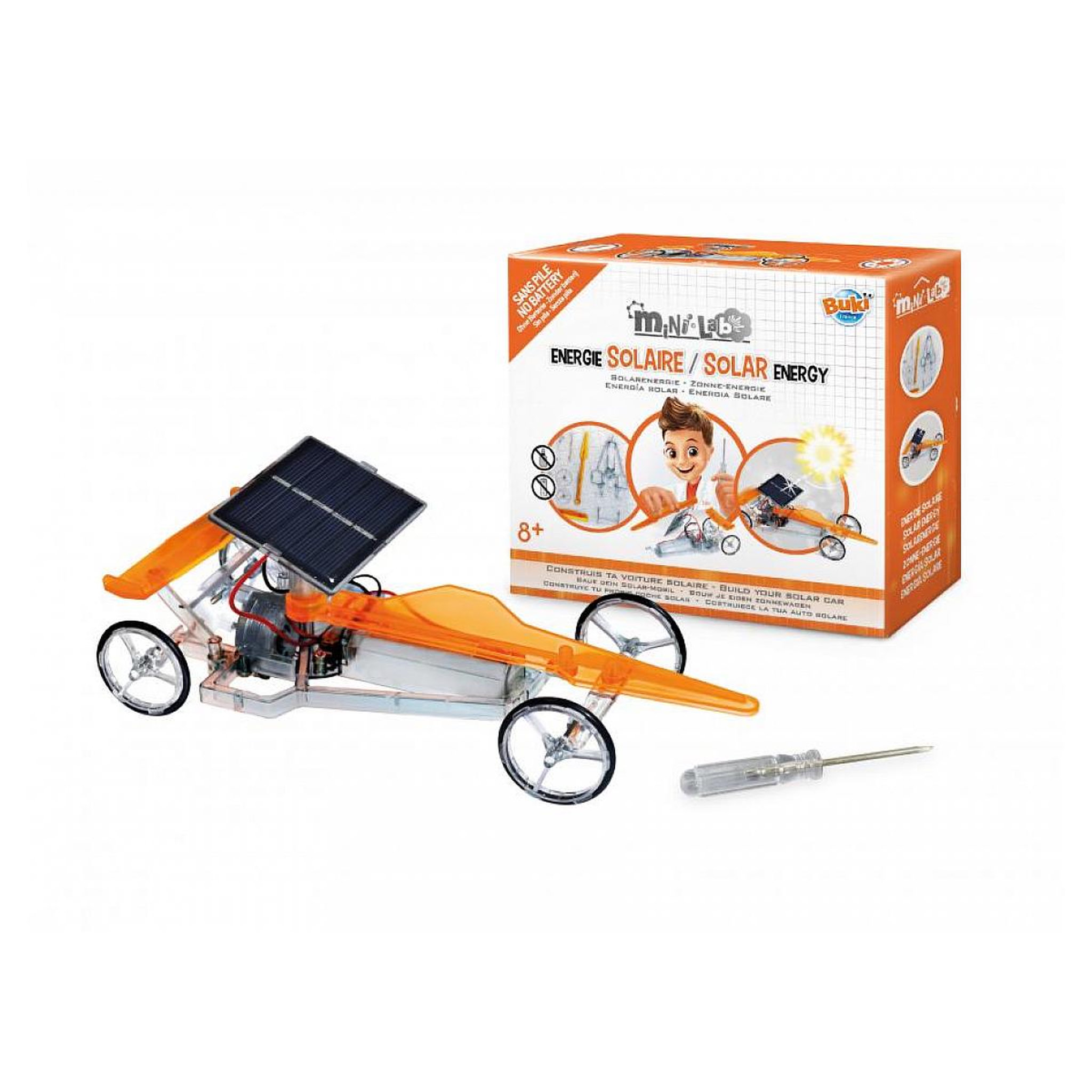 Voir la diapositive 2 : BUKI Mini lab energie solaire nouvelle edition