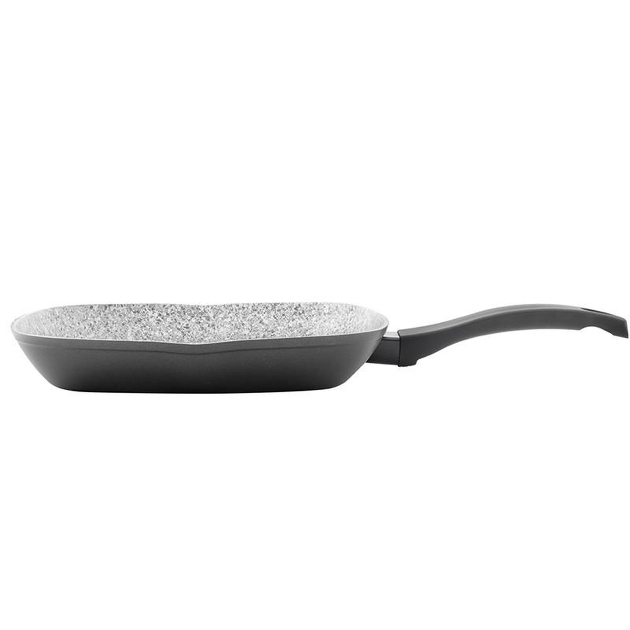 Voir la diapositive 3 : KITCHENCOOK Grill en aluminium forgé anti adhésif 28cm tfi granit in kitchencook