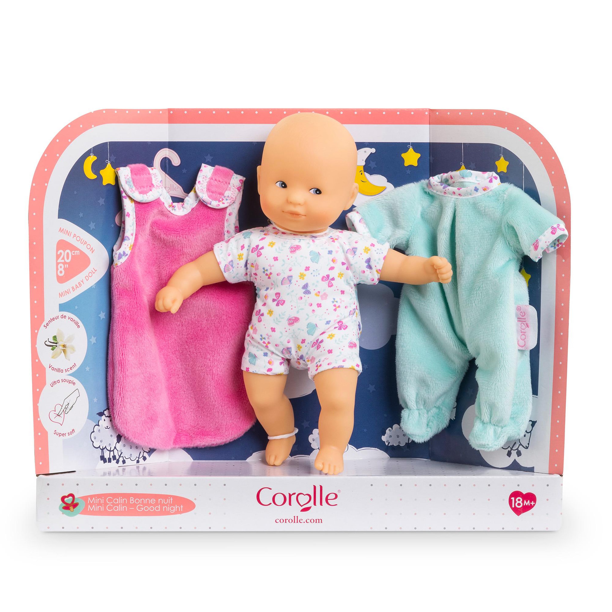 Corolle Mini Calin Bonne Nuit Papillons