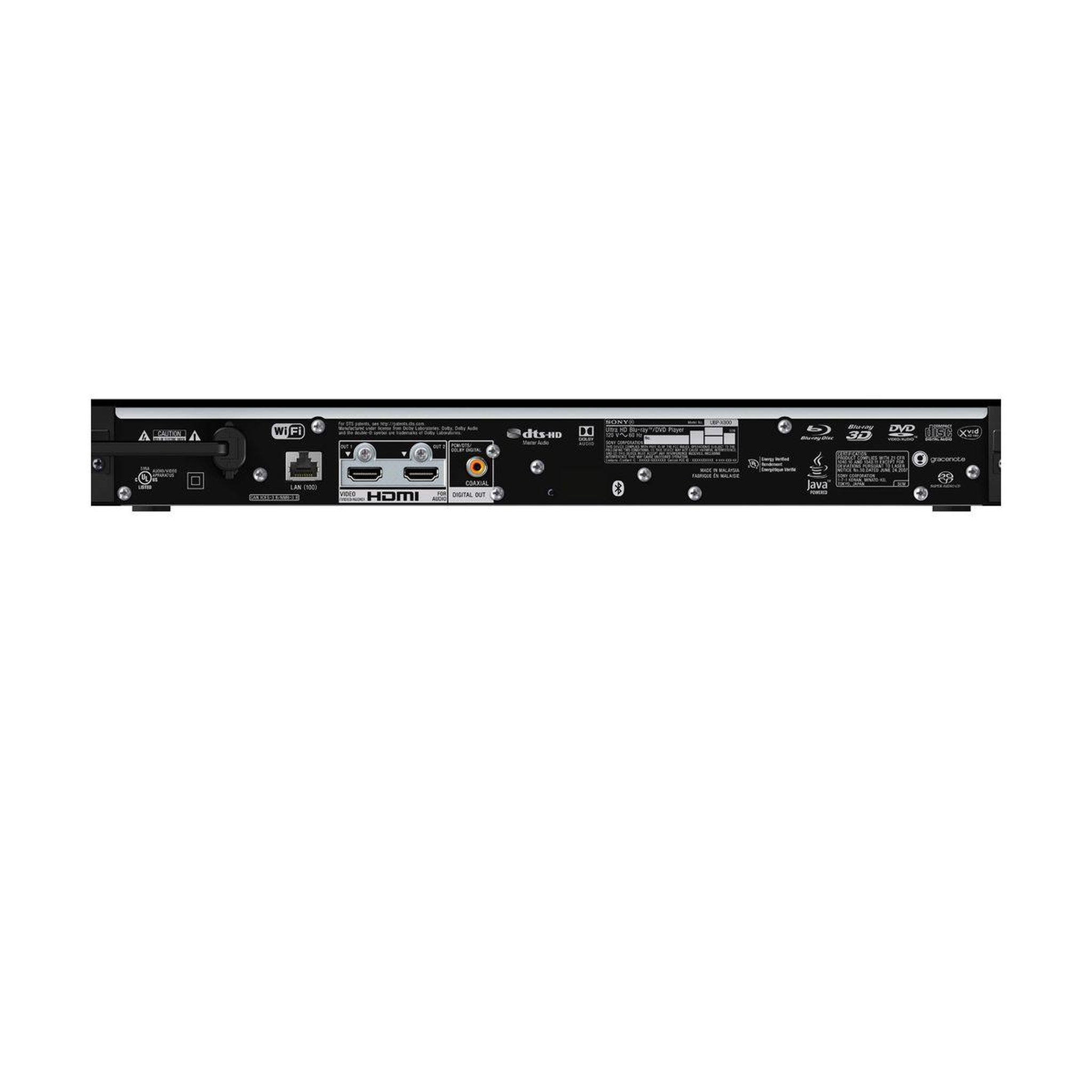Voir la diapositive 4 : SONY Lecteur Blu-Ray 4K UBP-X800M2