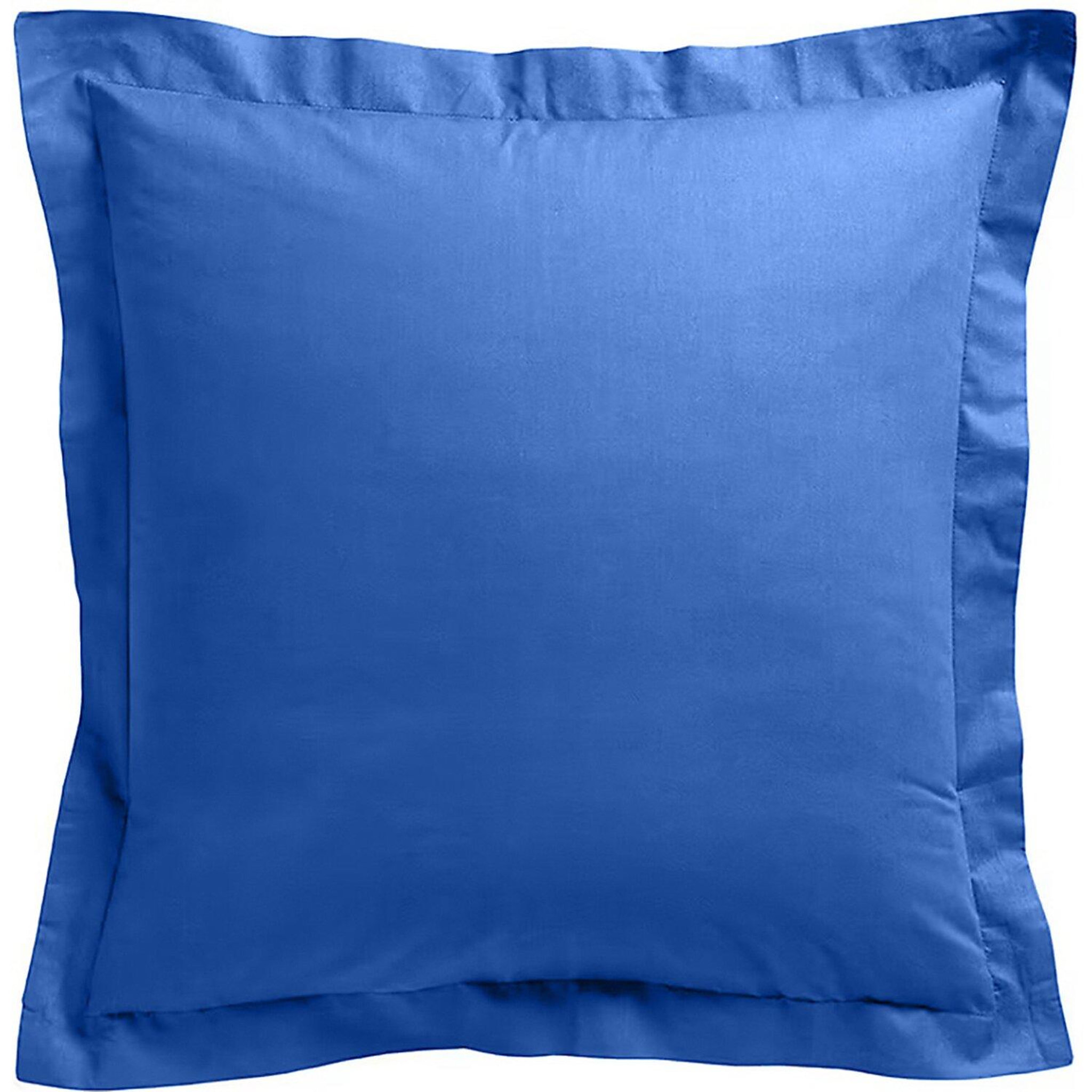 Home collection Taie d'oreiller 75x75 100% coton today indigo