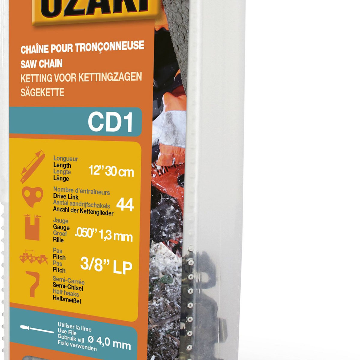 OZAKI Chaîne troçonneuse. 3/8 50 lopro