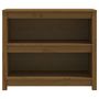 Voir la diapositive 5 : VIDAXL Bibliotheque Marron miel 80x35x68 cm Bois de pin massif