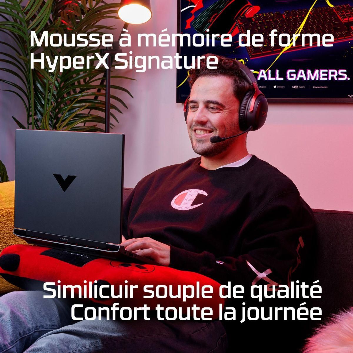 HyperX Casque gamer Cloud III Wireless Black-Red