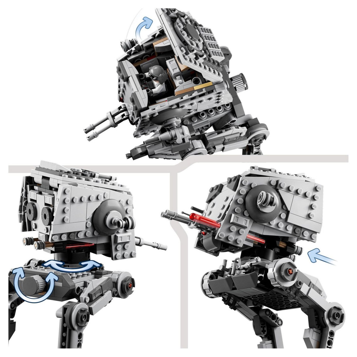 LEGO Star Wars 75322 AT-ST de Hoth