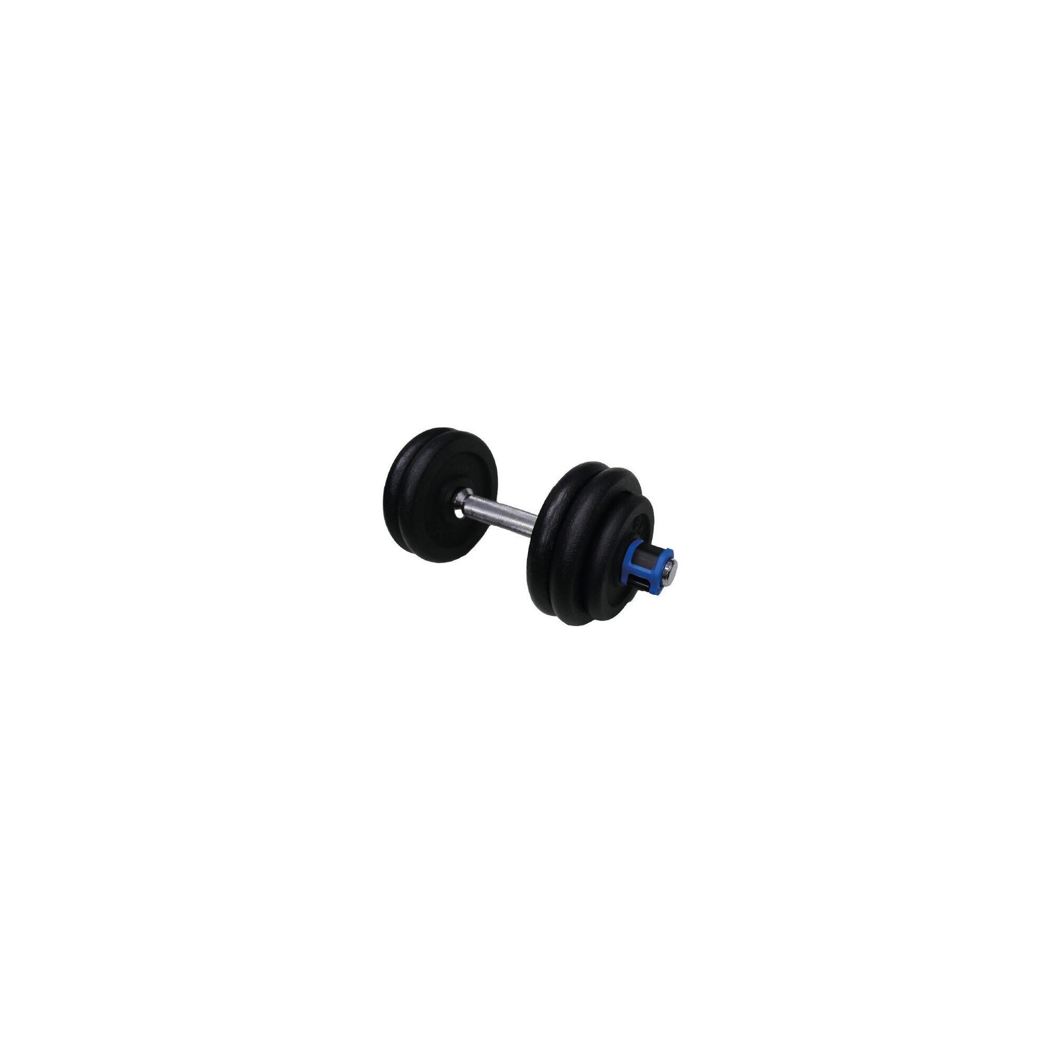 Voir la diapositive 5 : O'Fitness Set barres + haltères 50 kg - fitlife - en acier - tout inclus ( barres, disques, stoppers )