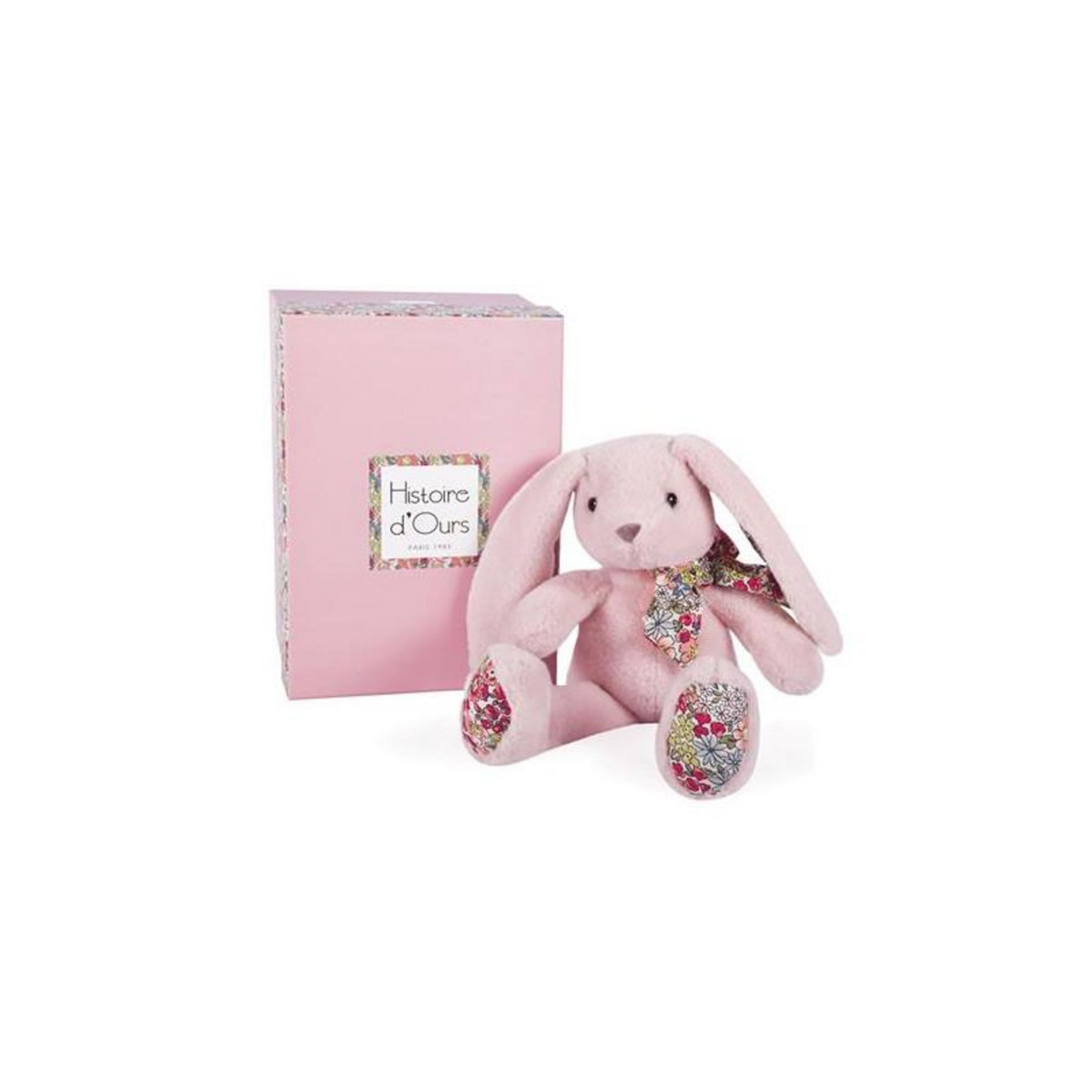 Histoire D'Ours Peluche Lapin Histoire d Ours Copain Câlin 25 cm Rose