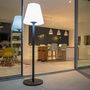 Voir la diapositive 4 : Lumisky Lampadaire ext filaire STANDY Blanc Polyéthylène H180CM