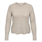 Only Pull  Femme Only Lolli. Coloris disponibles : Marron