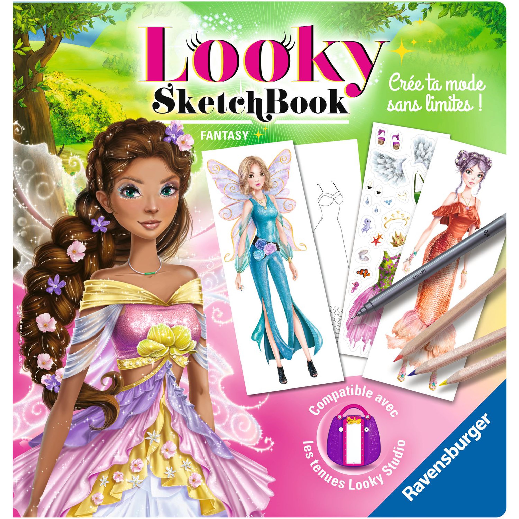 Voir la diapositive 4 : RAVENSBURGER Looky Sketch Book - Coll