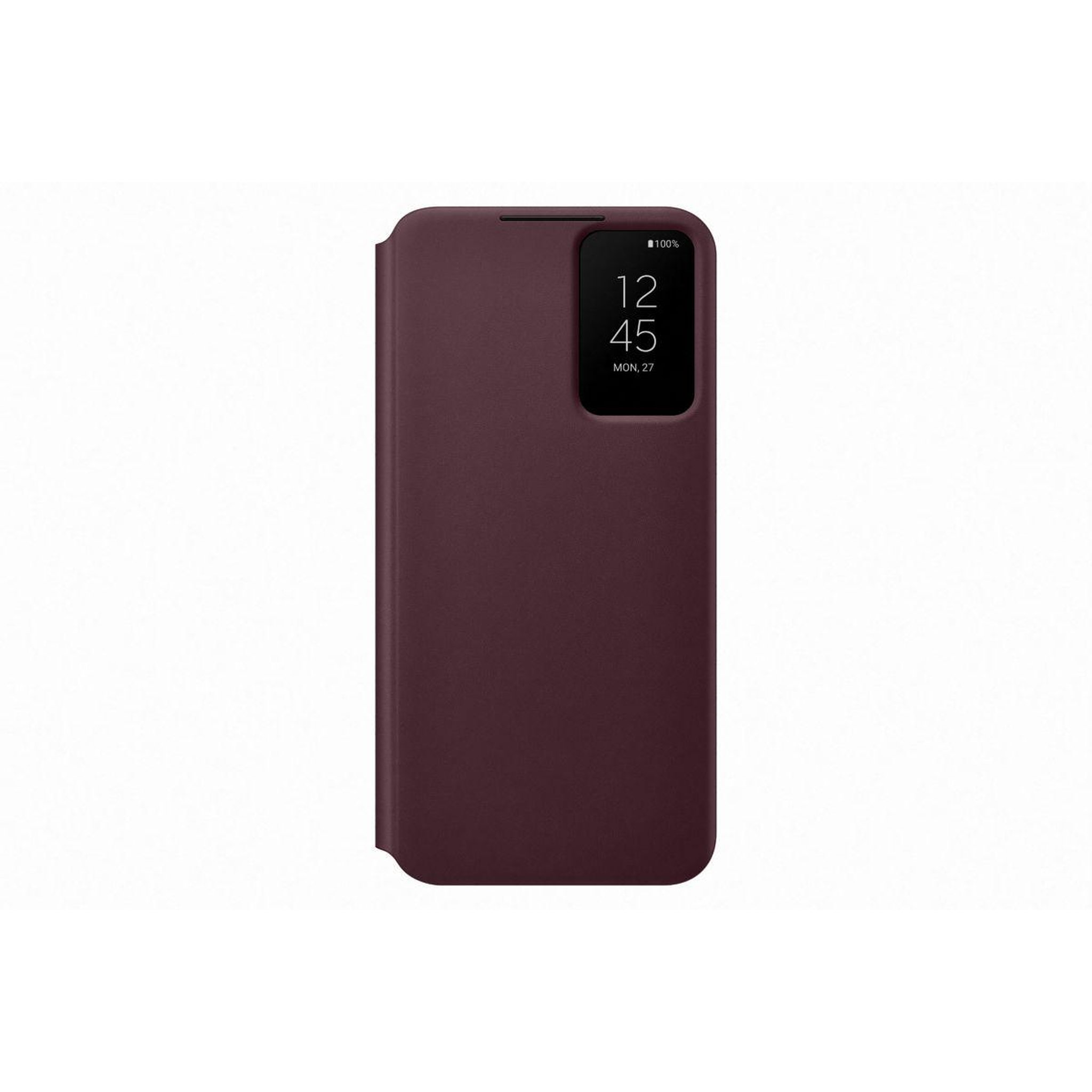 Samsung Etui S22+ Clear View bordeaux