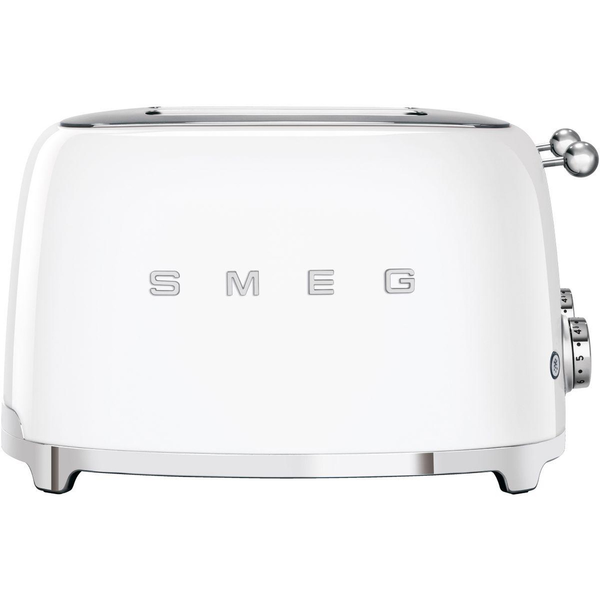 Voir la diapositive 2 : SMEG Grille-pain tsf03wheu blanc
