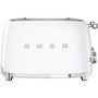 Voir la diapositive 2 : SMEG Grille-pain TSF03WHEU Blanc