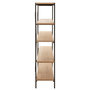 Voir la diapositive 3 : Paris Prix Étagère 5 Niveaux en Bois  Dresa  166cm Naturel