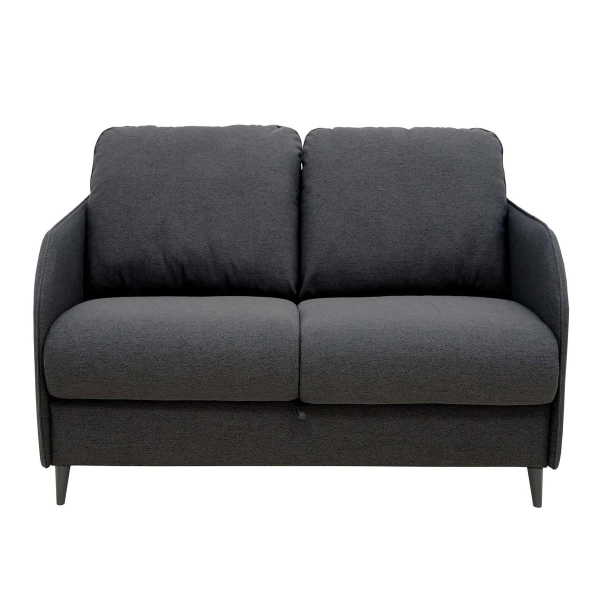 BEST MOBILIER Cosmos - canapé 3 places convertible express couchage quotidien 140 cm matelas 11 cm en tissu