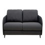 Voir la diapositive 1 : BEST MOBILIER Cosmos - canapé 3 places convertible express couchage quotidien 140 cm matelas 11 cm en tissu