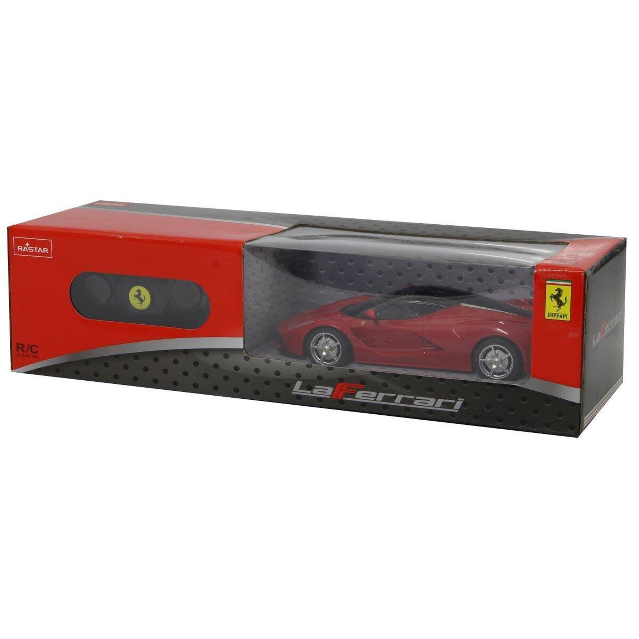 Voir la diapositive 2 : Jamara Voiture télécommandée ferrari laferrari 1:24 rouge 2,4ghz