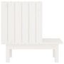 Voir la diapositive 5 : VIDAXL Maison pour chat Blanc 60x36x60 cm Bois de pin massif