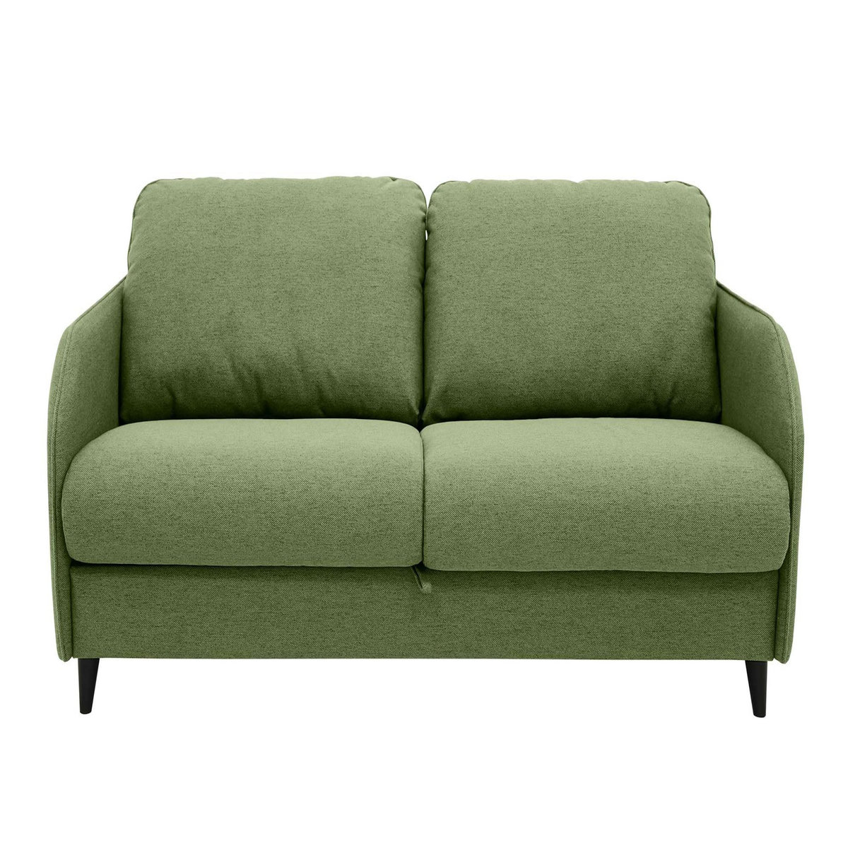 BEST MOBILIER Cosmos - canapé 3 places convertible express couchage quotidien 140 cm matelas 11 cm en tissu