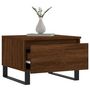 Voir la diapositive 4 : VIDAXL Table basse chene marron 50x46x35 cm bois d'ingenierie