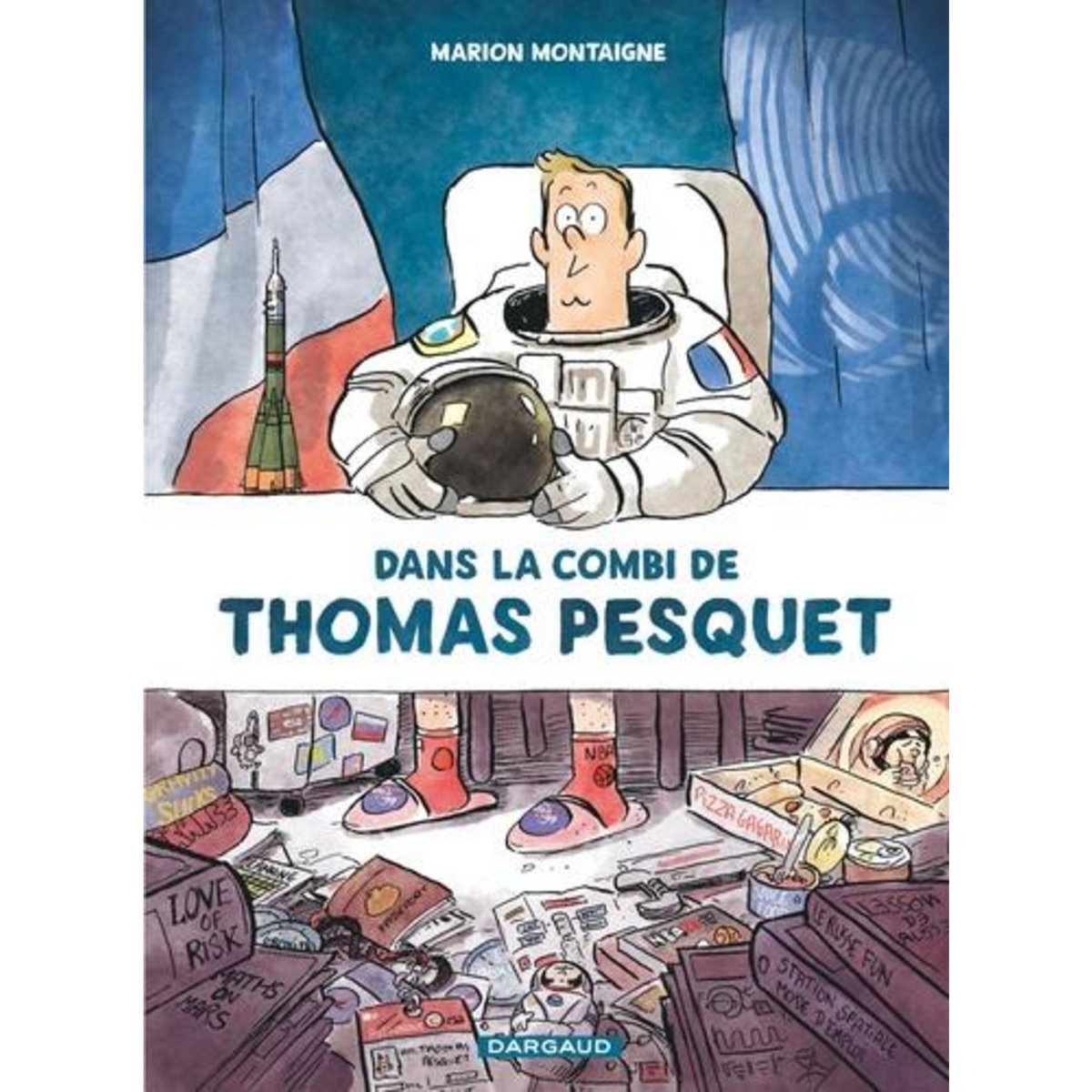 DANS LA COMBI DE THOMAS PESQUET, Montaigne Marion