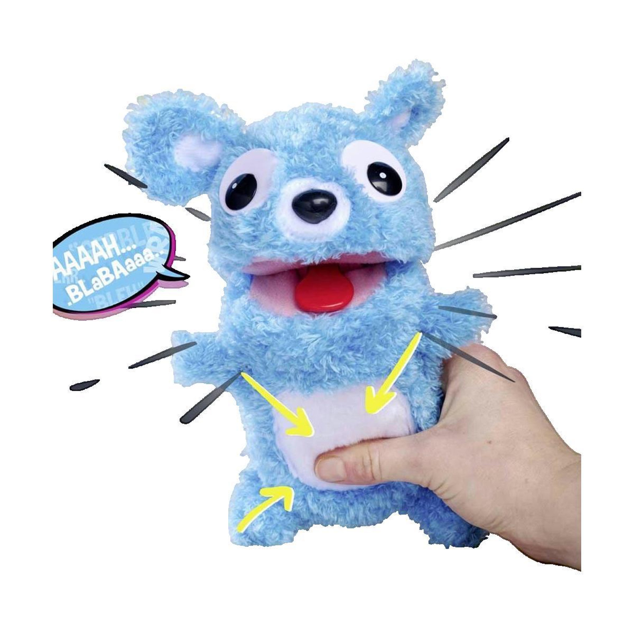 Voir la diapositive 3 : SILVERTORN Smoby - Screamerz - Peluche intéractive amusante - Ours - 25 cm - Bruits en la secouant ou appuyant sur le bouton