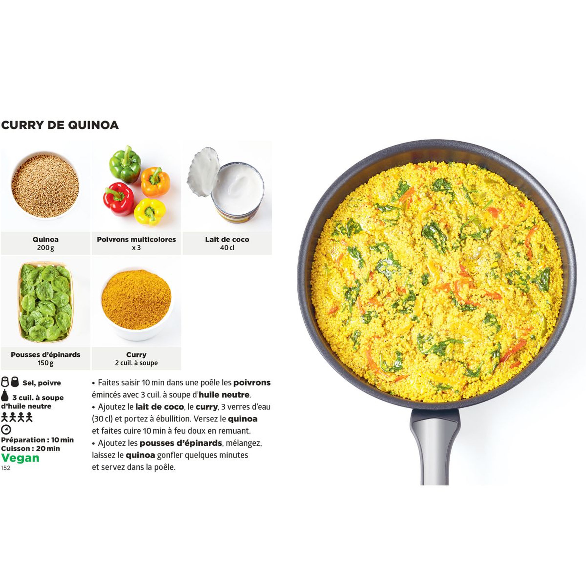 Voir la diapositive 5 : HACHETTE Livre de cuisine Simplissime 100 recettes Veggie