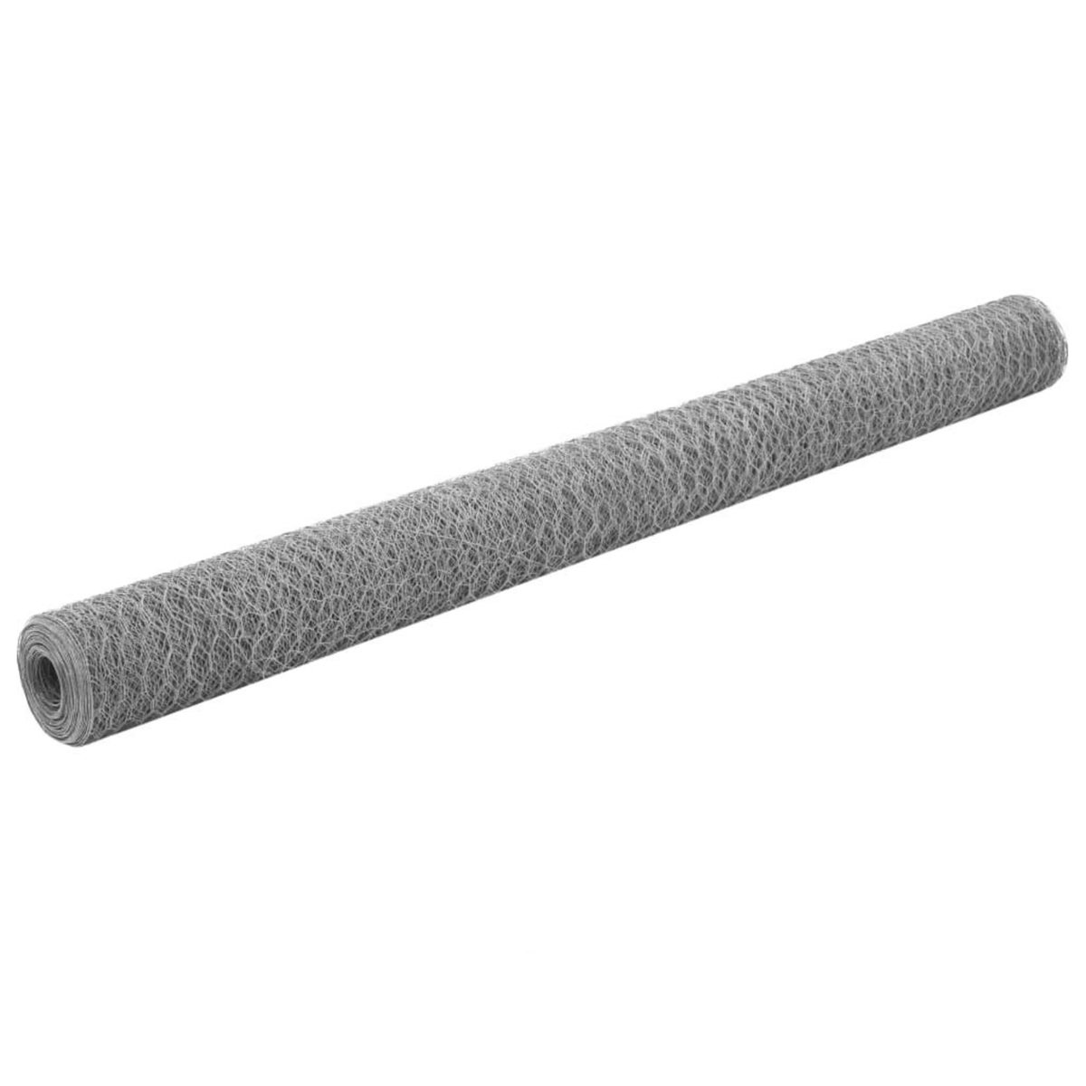 VIDAXL Grillage pour voliere Acier galvanise 25x1,5 m Argente