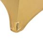 Voir la diapositive 4 : VIDAXL Nappes de table extensibles 2 pcs 80 cm Dore