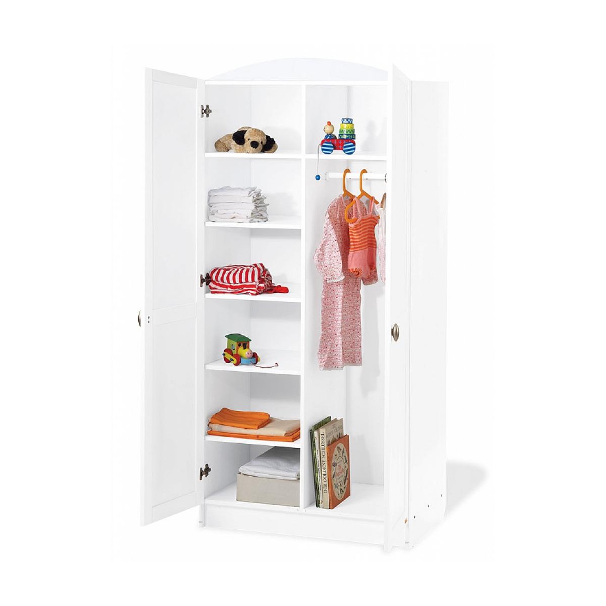 Voir la diapositive 2 : Pinolino Armoire  Laura L 90 x P 54 x H 191