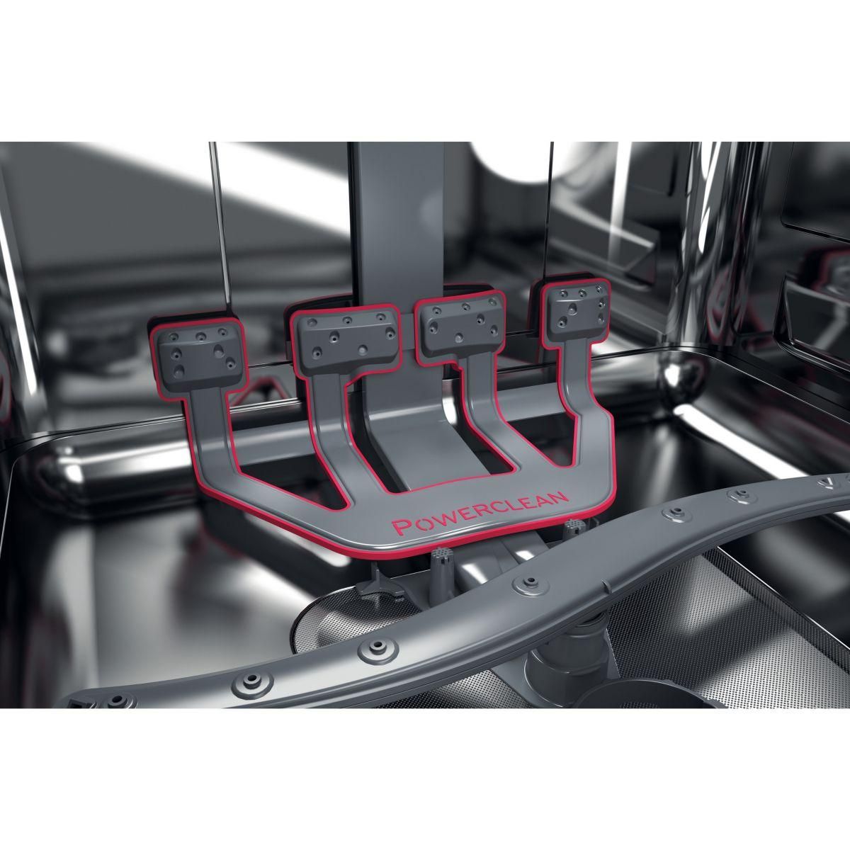 Whirlpool Lave vaisselle 60 cm WH3FC14BN71X 6ème sens