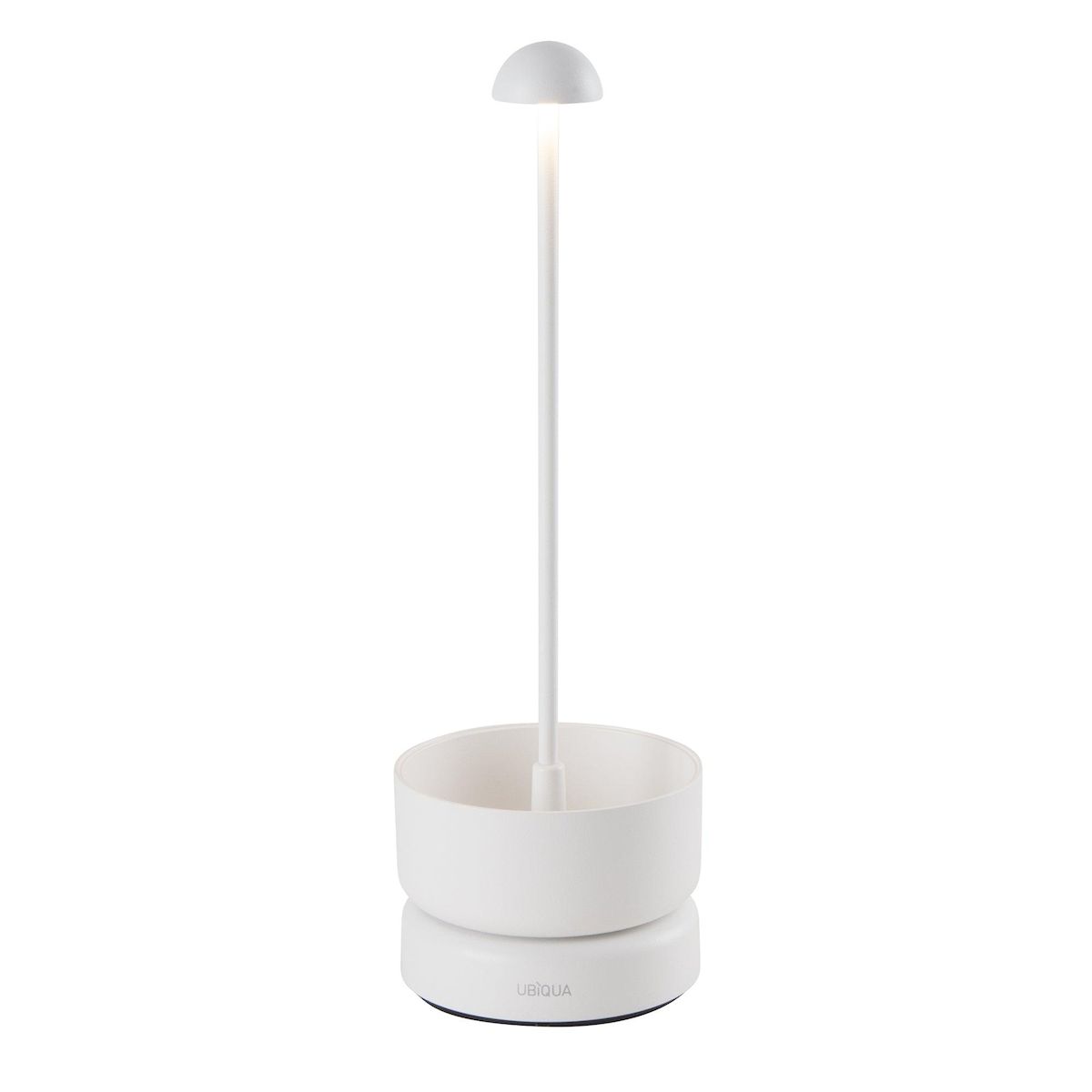 Lumisky Lampe de table BASKET WHITE Blanc Aluminium Hauteur 31cm