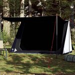 VIDAXL Tente de camping 2 personnes blanc tissu occultant impermeable