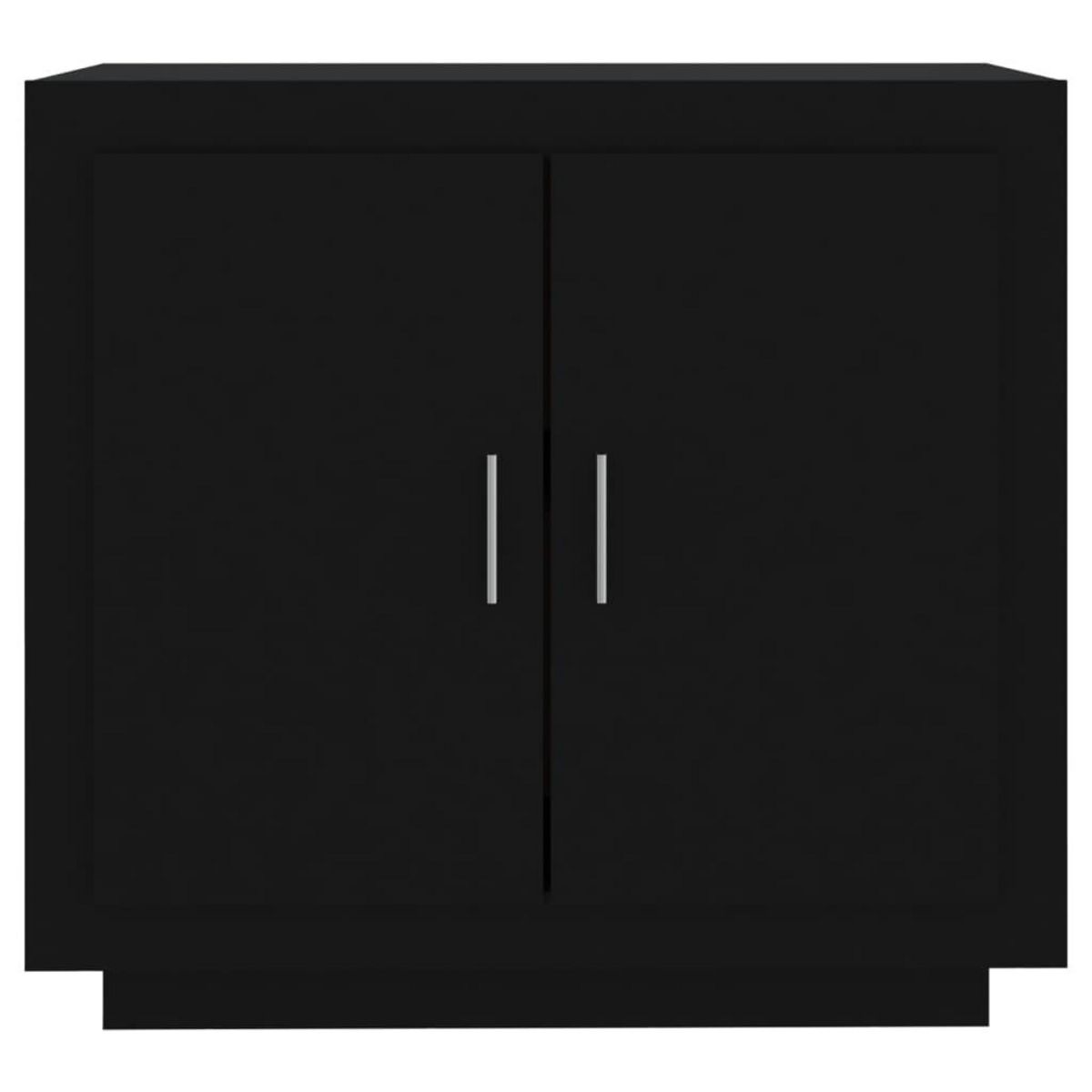 VIDAXL Buffet Noir 80x40x75 cm Bois d'ingenierie