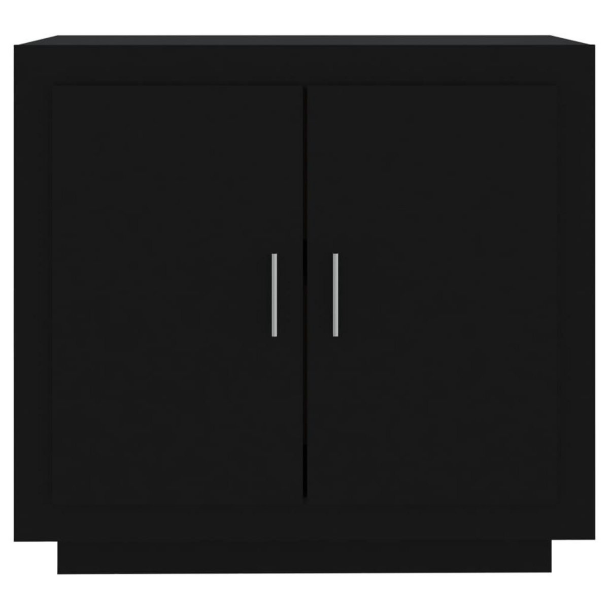 VIDAXL Buffet Noir 80x40x75 cm Bois d'ingenierie