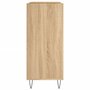 Voir la diapositive 5 : VIDAXL Armoire a disques chene sonoma 84,5x38x89 cm bois d'ingenierie
