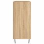 Voir la diapositive 5 : VIDAXL Armoire a disques chene sonoma 84,5x38x89 cm bois d'ingenierie